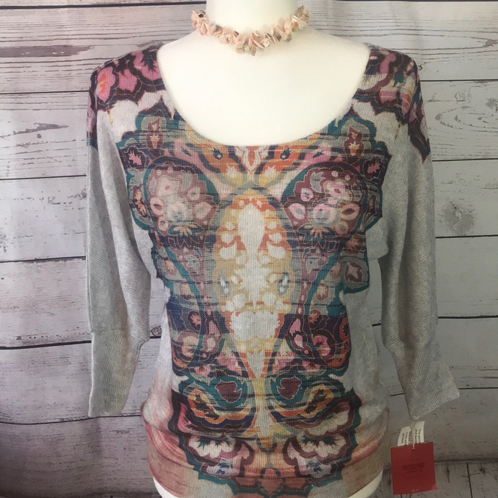 NWT! MOSSIMO - Gray Top - XS